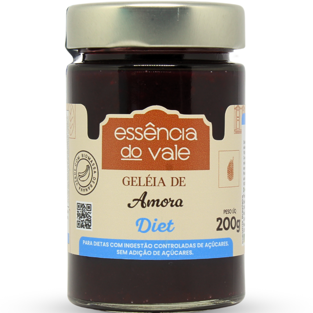 15562402958-geleia-de-amora-diet.png Geleia de Amora Diet Sem Adição de Açúcar 200g - Imagem 1
