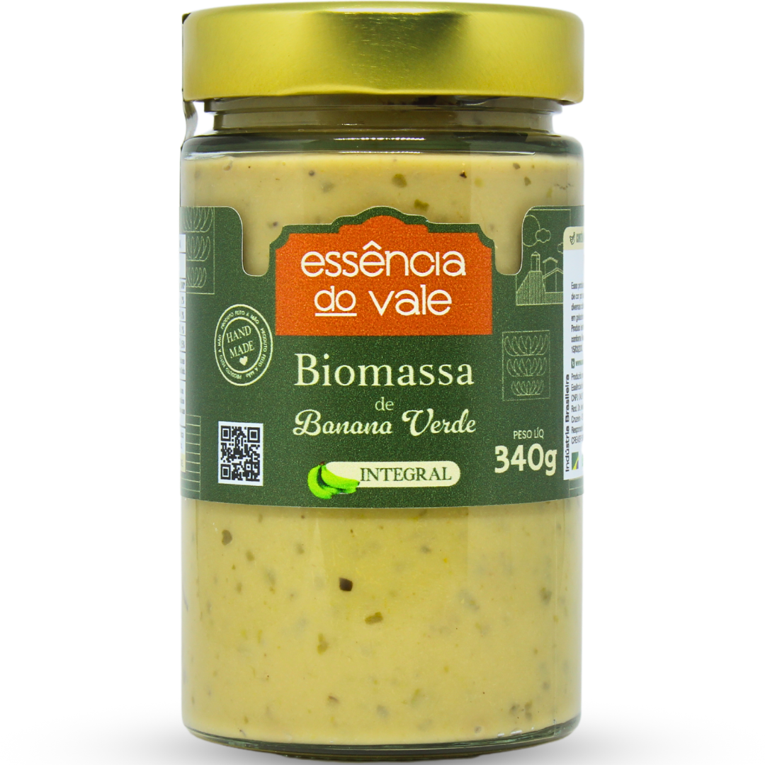 15562416810-biomassa-de-banana-verde-integral.png Biomassa de Banana Verde Integral Pronta para Uso 340g - Imagem 1