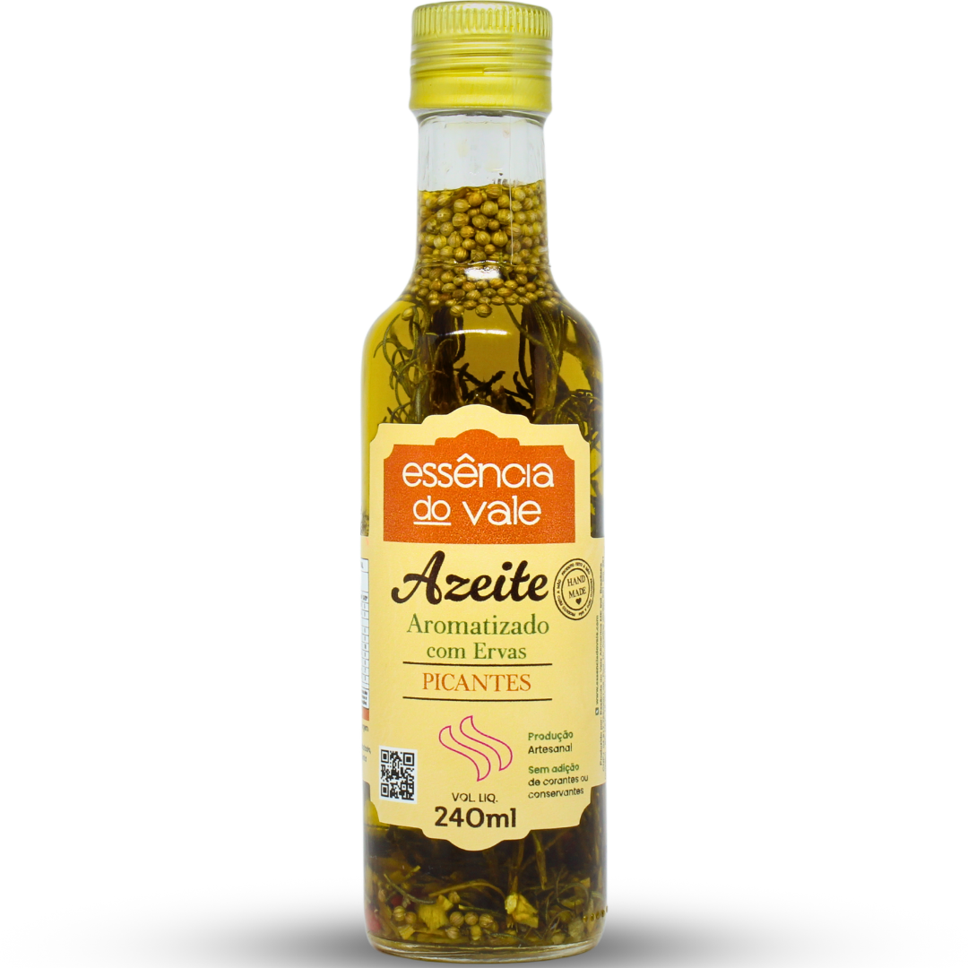 15562417507-azeite-com-ervas-picante.png Azeite Aromatizado com Ervas Picantes 240ml - Imagem 1