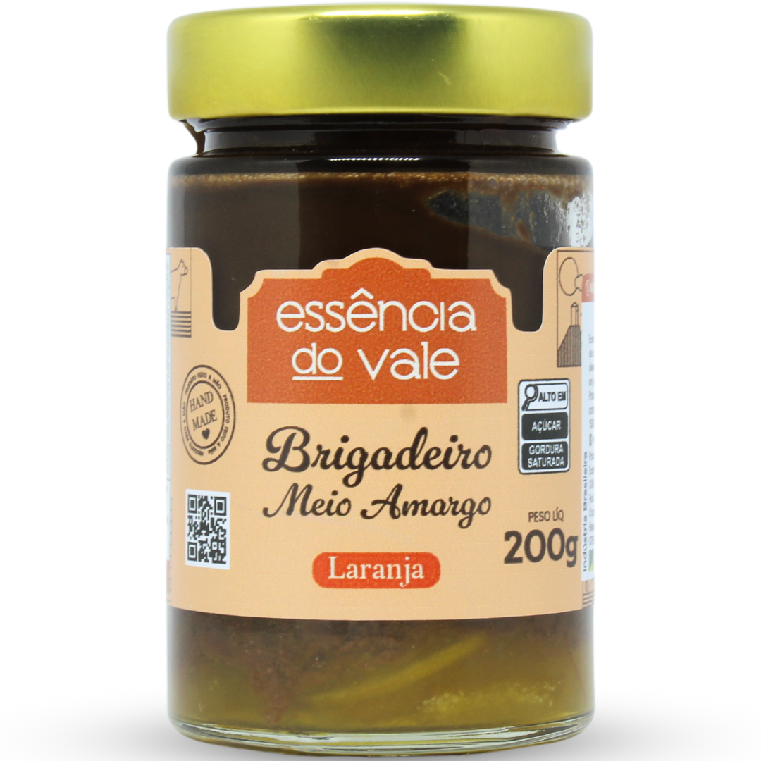 15562624602-brigadeiro-meio-amargo-de-laranja.png Brigadeiro Meio Amargo com Laranja da Essência do Vale 200g - Imagem 1